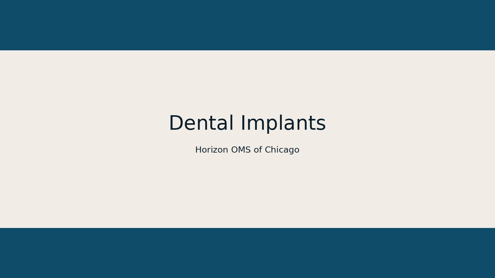 Dental implant model