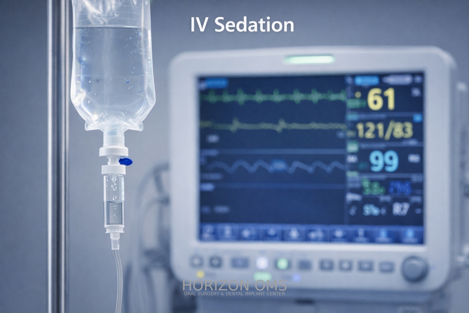 IV sedation monitoring equipment for safe oral surgery in Lombard IL